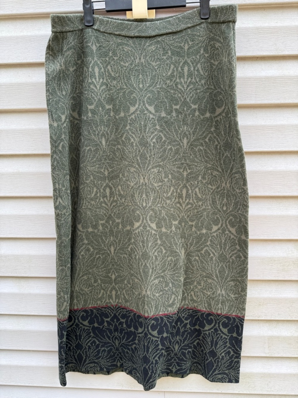 Peruvian Connection | 100% Pima Cotton Maxi Skirt size Large